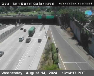 SB 15 at El Cajon Blvd