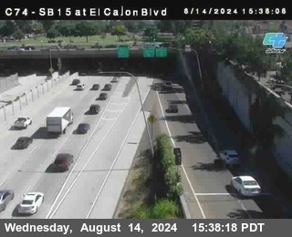 SB 15 at El Cajon Blvd