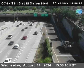 SB 15 at El Cajon Blvd