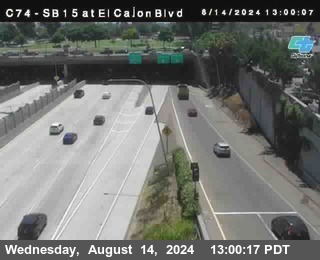 SB 15 at El Cajon Blvd