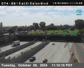 SB 15 at El Cajon Blvd