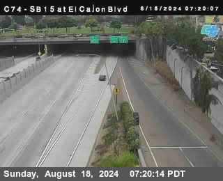 SB 15 at El Cajon Blvd