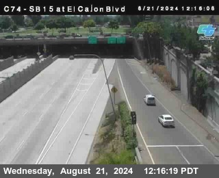 SB 15 at El Cajon Blvd