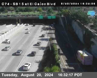 SB 15 at El Cajon Blvd