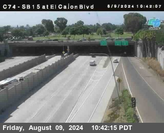 SB 15 at El Cajon Blvd