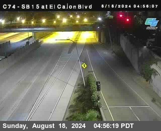 SB 15 at El Cajon Blvd