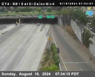 SB 15 at El Cajon Blvd