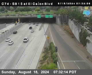 SB 15 at El Cajon Blvd