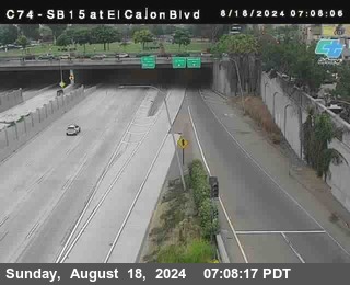 SB 15 at El Cajon Blvd