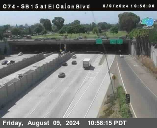 SB 15 at El Cajon Blvd