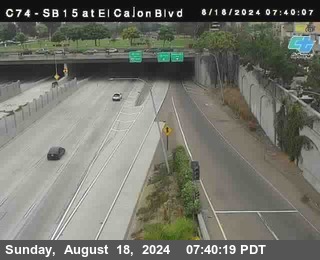 SB 15 at El Cajon Blvd