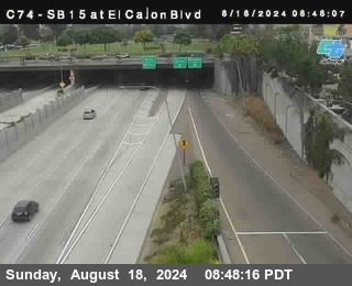 SB 15 at El Cajon Blvd