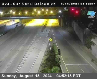 SB 15 at El Cajon Blvd