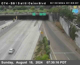 SB 15 at El Cajon Blvd