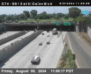 SB 15 at El Cajon Blvd