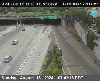 SB 15 at El Cajon Blvd