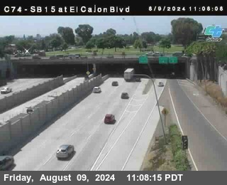 SB 15 at El Cajon Blvd