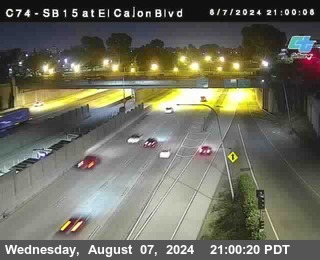 SB 15 at El Cajon Blvd