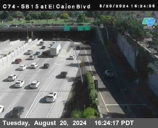 SB 15 at El Cajon Blvd