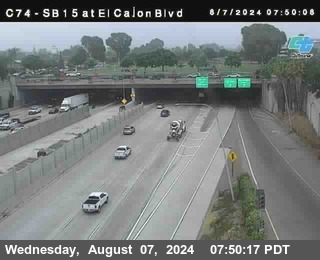 SB 15 at El Cajon Blvd