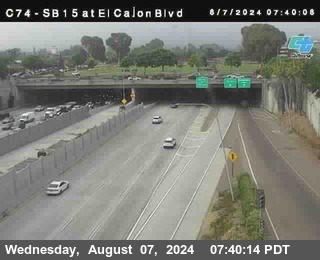 SB 15 at El Cajon Blvd