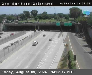 SB 15 at El Cajon Blvd