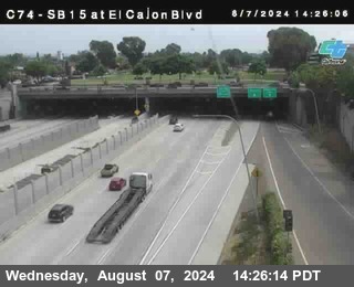 SB 15 at El Cajon Blvd