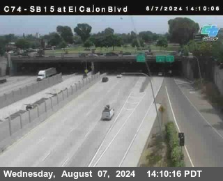 SB 15 at El Cajon Blvd