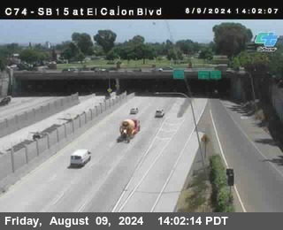 SB 15 at El Cajon Blvd