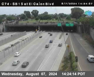 SB 15 at El Cajon Blvd