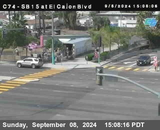 SB 15 at El Cajon Blvd