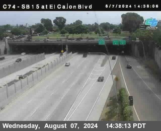 SB 15 at El Cajon Blvd