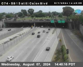 SB 15 at El Cajon Blvd