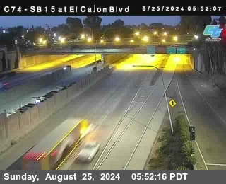 SB 15 at El Cajon Blvd