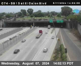 SB 15 at El Cajon Blvd