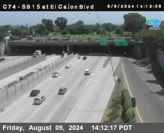 SB 15 at El Cajon Blvd