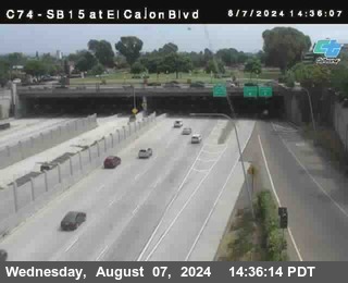 SB 15 at El Cajon Blvd