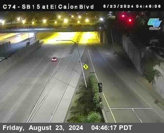 SB 15 at El Cajon Blvd