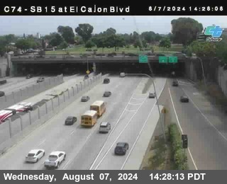 SB 15 at El Cajon Blvd