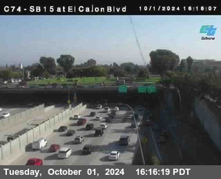 SB 15 at El Cajon Blvd