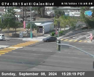 SB 15 at El Cajon Blvd