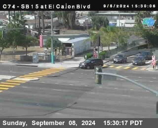 SB 15 at El Cajon Blvd