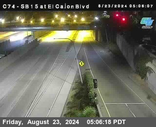 SB 15 at El Cajon Blvd