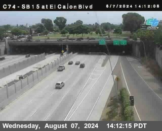 SB 15 at El Cajon Blvd