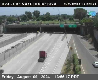 SB 15 at El Cajon Blvd