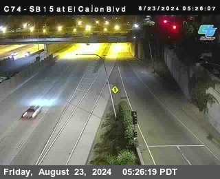 SB 15 at El Cajon Blvd