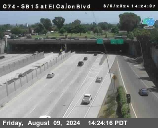 SB 15 at El Cajon Blvd