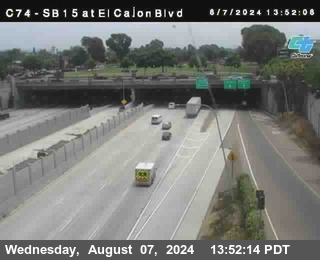 SB 15 at El Cajon Blvd