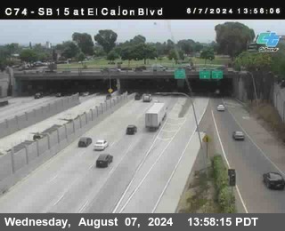 SB 15 at El Cajon Blvd