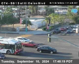 SB 15 at El Cajon Blvd